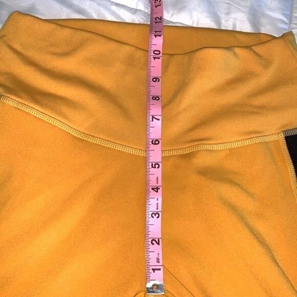 Yellow & Black Tracksuit Set With Hoodie & Striped Design L/XL - Picture 12 of 14